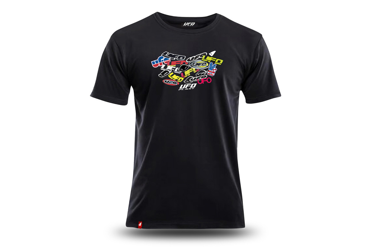 Black T-Shirt by UFO Plast - code MG04558